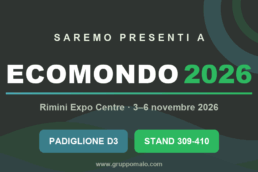 Banner Ecomondo 2026 - Padiglione D3 Stand 309-410